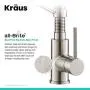 Kraus KPF-1610SFSMB Bolden 18-Inch Commercial Kitchen Faucet with Dual Function Pull-Down Sprayhead in All-Brite Finish, Spot Free Stainless Steel/Matte Black Kraus KPF-1610SFSMB Bolden 18-Inch Commercial Kitchen Faucet with Dual Function Pull-Down Sprayhead in All-Brite Finish, Spot Free Stainless Steel/Matte Black