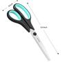 iBayam Scissors, 8 Inch Multipurpose Scissors 3-Pack, Ultra Sharp Blades, Comfort-Grip Handles, Heavy Duty Sharp Scissors for Office Home School Teacher Older Kids Classroom Class Craft Supplies