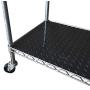 Resilia Shelf Liner Set for Wire Shelving Units – 5 Pack, 14 Inches x 36 Inches, Black Diamond Pattern, Anti-Slip, Heavy Duty, Made in The USA Resilia Shelf Liner Set for Wire Shelving Units – 5 Pack, 14 Inches x 36 Inches, Black Diamond Pattern, Anti-Slip, Heavy Duty, Made in The USA