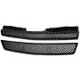 R&L Racing Black Finished Mesh Front Grill Hood Bumper Grille Compatible With 2007-2014 for Chevy Tahoe/Suburban/Avalanche R&L Racing Black Finished Mesh Front Grill Hood Bumper Grille Compatible With 2007-2014 for Chevy Tahoe/Suburban/Avalanche