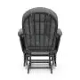 Storkcraft Premium Hoop Glider and Ottoman (Gray Base, Gray Cushion) – Padded Cushions with Storage Pocket, Smooth Rocking Motion, Easy to Assemble, Solid Hardwood Base Storkcraft Premium Hoop Glider and Ottoman (Gray Base, Gray Cushion) – Padded Cushions with Storage Pocket, Smooth Rocking Motion, Easy to Assemble, Solid Hardwood Base
