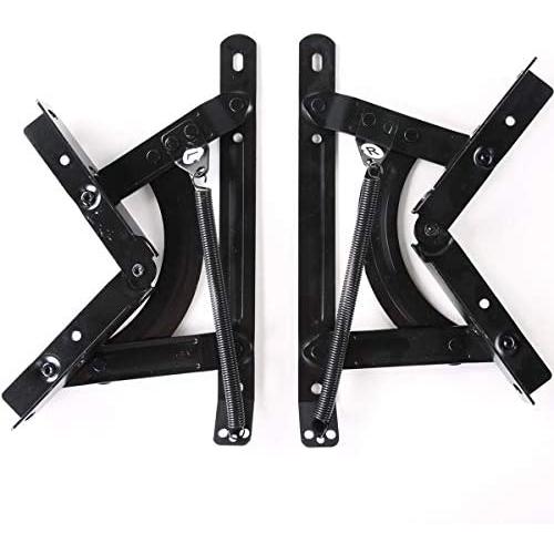 NATGAI Sofa Couches Bed DIY Adjustable Spring Mechanism Futon Hinge Hardware Triple Click Hinge Hardware for Sleeper Sofa Bed Furniture
