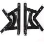 NATGAI Sofa Couches Bed DIY Adjustable Spring Mechanism Futon Hinge Hardware Triple Click Hinge Hardware for Sleeper Sofa Bed Furniture