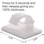 Akstore 100 PCS Adhesive Cable Clips Self-Adhesive Wire Clips Cable Wire Management Wire Cable Holder Clamps Cable Tie Holder for Car, Office and Home (White) Akstore 100 PCS Adhesive Cable Clips Self-Adhesive Wire Clips Cable Wire Management Wire Cable Holder Clamps Cable Tie Holder for Car, Office and Home (White)