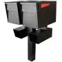 Mail Boss 7111 Newspaper Holder, Black,Medium