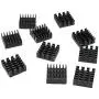 DGZZI Heatsink 10PCS 14x14x7mm Aluminium Radiator Cooling Fin with 3M-8810 Thermal Adhesive for Raspberry Pi,VGA RAM,IC Chips,Mosfet SCR DGZZI Heatsink 10PCS 14x14x7mm Aluminium Radiator Cooling Fin with 3M-8810 Thermal Adhesive for Raspberry Pi,VGA RAM,IC Chips,Mosfet SCR