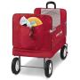 Radio Flyer All-Terrain 3-in-1 EZ Folding Wagon for kids and cargo, Red