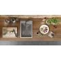 Ruvati 15 x 20 inch Drop-in Topmount Bar Prep Sink 16 Gauge Stainless Steel Single Bowl - RVH8110