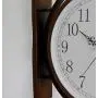 Bestime 17inch Metal Case Double Side Clock. Antique Copper Look. Indoor/Outdoor Garden