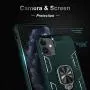 iPhone 11 Case, Maxuni iPhone 11 Protective Case with Ring Kickstand, Drop Tested Anti-Scratch Impact-Resistant Bumpers Cover with Stand Metal Plate to Magnetic Car Mount(6.1 inch)