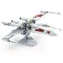 Fascinations Metal Earth ICONX Star Wars X-Wing Starfighter Color 3D Metal Model Kit