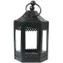 Vela Lanterns 4.5 Inch Metal Tealight Mini Candle Lantern, Black, Set of 6 Vela Lanterns 4.5 Inch Metal Tealight Mini Candle Lantern, Black, Set of 6