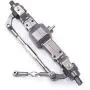 JVSISM Metal Front / Rear Bridge Axle Gear Box for WPL C14 C24 B14 B24 B16 B36 1/16 RC Car Truck Crawler Trucks