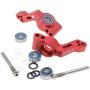RC Alloy Rear Stub Axle Carriers for Traxxas 1/10 2WD Slash, Stampede, Rustler, Bandit-Replaces Part 3752(Pair)