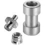 Neewer 15 Pieces 1/4'' 3/8'' Metal Threaded Screw Converter Adapter for DSLR Camera,Tripod,Shoulder Rig,Light Stand,Camera Cage Neewer 15 Pieces 1/4'' 3/8'' Metal Threaded Screw Converter Adapter for DSLR Camera,Tripod,Shoulder Rig,Light Stand,Camera Cage