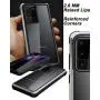 Schnail Saviour Series Samsung Galaxy S20 Ultra Clear Case, [Metal Frame Bumper] [Military Grade Drop Tested] [Slim Fit] Protective Rugged Cover - Gray/Black