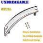 CF Advance Compatible with 98-10 VW Beetle Metal ReinCompatible withced Door Panel Door Handle Repair Kit Set 2PCS Chrome 98 99 00 01 02 DS513