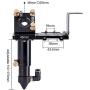 Cloudray E Series CO2 Laser Metal Parts Mechanical Replacement for CO2 Laser Engraver Cutter DIY