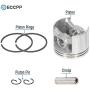ECCPP 52mm Cylinder Head Piston Kit fit for Stihl MS460 046 Replace 1128 020 1221 Piston Pin Rings Circlip Chainsaw Parts New