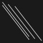 Favordrory 4 Pieces 304 Stainless Steel 6mm x 356mm Model Straight Metal Round Shaft Rods, Lathe Bar Stock for Toy Car Helicopter Airplane
