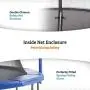 Upper Bounce Enclosed Trampoline with Safety Net System – Outdoor Trampoline - ASTM Certified Backyard Trampoline for Kids - Adults – Variant Color Spring Cover Padding Upper Bounce Enclosed Trampoline with Safety Net System – Outdoor Trampoline - ASTM Certified Backyard Trampoline for Kids - Adults – Variant Color Spring Cover Padding