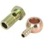 X AUTOHAUX 18mm Banjo Hose Barb Bolt Fittings Banjo Bolt Washer Metal for Motorcycle Car X AUTOHAUX 18mm Banjo Hose Barb Bolt Fittings Banjo Bolt Washer Metal for Motorcycle Car