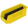 Akro-Mils 30224 AkroBins Plastic Storage Bin Hanging Stacking Containers, (11-Inch x 4-Inch x 4-Inch), Yellow, (12-Pack) (30224YELLO)