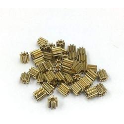 Parts & Accessories 8T 12T 15T Metal Pinion Gear Brass M0.5 for 2.0mm / 3.0mm Shaft Size Motors - (Color: 8T OD5mm ID2mm)