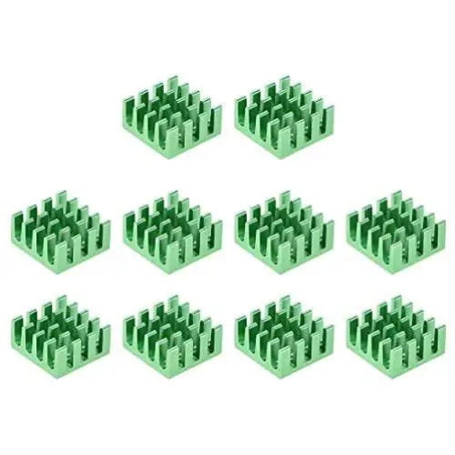 uxcell Electronic Radiators Heatsink for MOS GPU IC Chip Green 14 x 14 x 7 mm 10pcs uxcell Electronic Radiators Heatsink for MOS GPU IC Chip Green 14 x 14 x 7 mm 10pcs