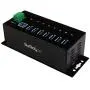 StarTech.com 7-Port Industrial Grade USB 3.0 Hub with ESD & 350W Surge Protection - Rack mountable metal USB port expander splitter hub (ST7300USBME),Black StarTech.com 7-Port Industrial Grade USB 3.0 Hub with ESD & 350W Surge Protection - Rack mountable metal USB port expander splitter hub (ST7300USBME),Black