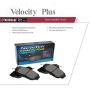 DK1570-6D Front Drilled Rotors and Semi-Metallic Brake Pads