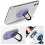 ZIYE Detachable Universal Phone Ring Holder Finger Kickstand, 360° Rotation Metal Ring Grip Holder for Magnetic Car Mount Compatible with All Smartphone (Lavender)