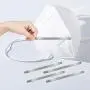Nose Bridge for Mask Nose Strip for Masks Accessories DIY Masks Nose Clips Mask Wire DIY Making Accessories for Sewing Crafts 200 Pcs