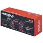 METOMICS 3-in-1 Metal Designer Building Blocks Series 001 | 290 Pieces | Assemble T-Rex, Mecha and Sparrow with Instructions (Ruby Red)
