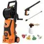 Power Washer, SUNPOW Pressure Washer 2500 Max PSI 1.8GPM Electric Portable High Pressure Cleaner Machine with 4 Nozzles, Detergent Tank and Hose Reel, for Homes, Cars, Driveways, Fences, Patios