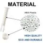 Holidaywoo 15 Pcs Plastic Pool Joint Pins for Intex Above Ground Pool 13-24 (2015 & Before) Metal Frame Pools with Extra 15 pcs Rubber Seals Pool Replacement Parts (2.36in) Holidaywoo 15 Pcs Plastic Pool Joint Pins for Intex Above Ground Pool 13-24 (2015 & Before) Metal Frame Pools with Extra 15 pcs Rubber Seals Pool Replacement Parts (2.36in)