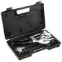 ARES 10005 - Metal Hole Punch Set - 3/32-Inch to 9/32-Inch Punches and Dies Included - For Aluminum, Brass, and Steel Sheet Metal and More
