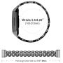 Wearlizer Compatible with Fitbit Charge 3 / Fitbit Charge 4 Bands for Women Metal Replacement Fit Bit Charge 3/4 hr Band Accessories Strap Bracelet Bangle Silver Rose Gold Black