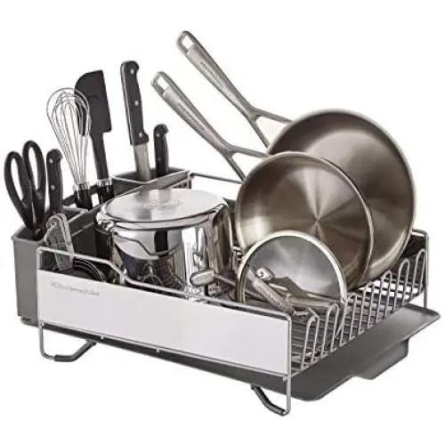 KitchenAid Full Size Dish Rack, Light Grey KitchenAid Full Size Dish Rack, Light Grey