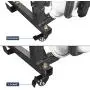 Hooke Road Door Hanger Storage Rack Movable Cart Door Holder Sliding Bracket Compatible with Jeep Wrangler JK JL & Gladiator JT 2007-2021 Hooke Road Door Hanger Storage Rack Movable Cart Door Holder Sliding Bracket Compatible with Jeep Wrangler JK JL & Gladiator JT 2007-2021