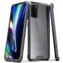 Schnail Saviour Compatible with Samsung Galaxy S20+Plus 5G Clear Case with Metal Frame (2020) (Iridescent)