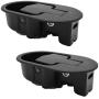 Universal Metal Recliner Handle, 2 Pcs Pack, Replacement Part for Most Brands of Sofa, Couch, Loveseat, Chair