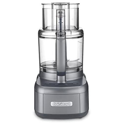 Cuisinart FP-11GMFR Food Processor, Gunmetal (Renewed)