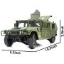 Fisca 1/18 Scale Model Car Metal Diecast Military Armored Vehicle Battlefield Truck