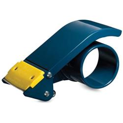 WOD Excell ET-366 Heavy Duty Metal Frame Filament Strapping Tape Dispenser: Fits 3 inch Wide, Blue