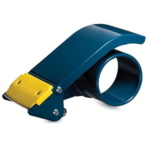 WOD Excell ET-366 Heavy Duty Metal Frame Filament Strapping Tape Dispenser: Fits 3 inch Wide, Blue