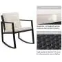 Flamaker 3 Pieces Patio Furniture Set Rocking Wicker Bistro Sets Modern Outdoor Rocking Chair Furniture Sets Clearance Cushioned PE Rattan Chairs Conversation Sets with Coffee Table (Beige) Flamaker 3 Pieces Patio Furniture Set Rocking Wicker Bistro Sets Modern Outdoor Rocking Chair Furniture Sets Clearance Cushioned PE Rattan Chairs Conversation Sets with Coffee Table (Beige)