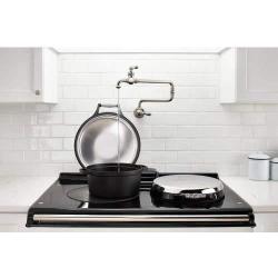 KOHLER K-99270-VS Artifacts Pot Filler, 9.26 x 5.39 x 12.82 inches, Vibrant Stainless