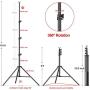 Emart 8.5 x 10 ft Photo Backdrop Stand , Adjustable Photography Muslin Background Support System Stand for Photo Video Studio Emart 8.5 x 10 ft Photo Backdrop Stand , Adjustable Photography Muslin Background Support System Stand for Photo Video Studio