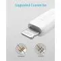 Anker Powerline III Lightning Cable 6 Foot iPhone Charger Cord MFi Certified for iPhone 11 Pro Max, 11 Pro, X, Xs, Xr, Xs Max, 8, 8 Plus, 7 and More, Ultra Durable (White)
